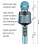 Q008 Wireless Bluetooth Capacitor Live Microphone 3