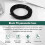 4 x 6mm outside diameter pneumatic air hose black 5