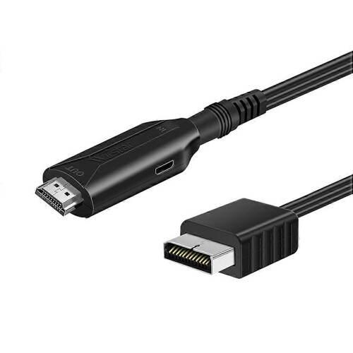 WIISTAR Adaptador Conversor de Vídeo Compatível com HDMI para PS2, compatível com PS 1/2, HDTV e PC. 1