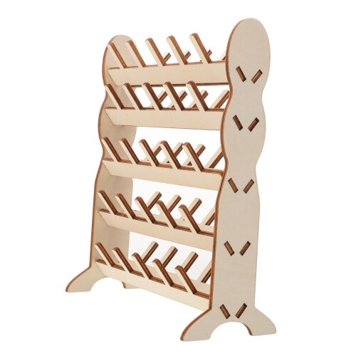 Thread Stand with Removable Bobbin Organizer, Durable Sewing Thread Holder for Quilting and DIY Crafts