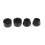 10 boccole coniche cilindriche nere per skateboard longboard. 4