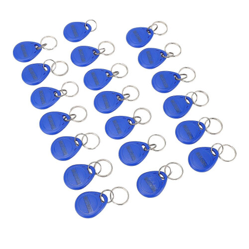 20PCS Writable Key Fob 13.56MHz Token Key Tags Keyfobs for Access Control System Elevator Attendance System 1
