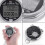 Digital Stopwatch Metal Stopwatch Timer With Backlit Multi Lap Memory-1751 Edition 2