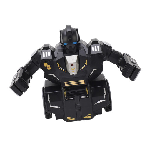 RC Fighting Robot Model Toy 2000mAh Black Small