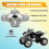 2 τεμάχια πλήμνη τροχού πίσω άξονα 42410-HF1-A00 για Honda Fourtrax 200 5