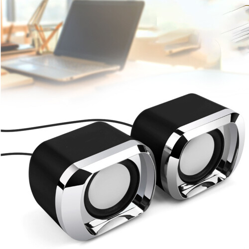 Mini Desktop Speaker USB Multifunction Stereo Bass 2