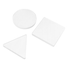 3Stk Gelplatte Transparent Silikongel Soft Druckplatten Für