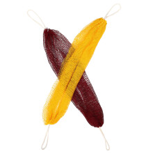 2Pcs Body Scrubbers for Shower - Gentle Nylon Exfoliating Back Sponge