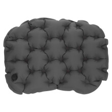 Durable Grey Nylon Inflatable Seat Cushion for Travel Camping