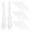 100Pcs Nylon Marker Nibs Soft Tip White for Craft and Drawing Use 1
