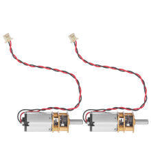 2Stk Hochdrehmoment Metall Reduktionsmotor Für Elektronische Rc Geräte
