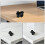 2Pcs Black Plastic Floor Fan Steering Connectors Easy Install 4