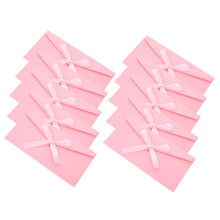 10Stk Elegante Geschenku Mschläge Aus Kraftpapier Rosa Für Einladungen