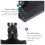 2Stk Backdrop Clip Halter Aus Schwarz 3