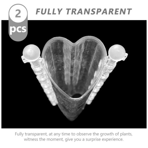 2Stk Gemüseform Transparent Für Garten Und Obstanbau 2