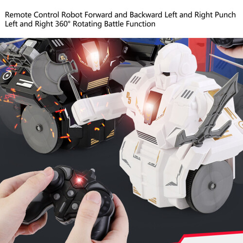 RC Fighting Robot Model Toy 2000mAh Black Small 2