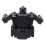RC Fighting Robot Model Toy 2000mAh Black Small 13