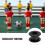 10Stk Robuste Kunststoff Tischfußball Für Präzises 5