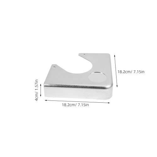 8Stk ABS Billiard Schutz Chrom Finish Pooltisch Silber 1