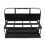Collapsible 8-Hole Water Bottle Carrier Black 2