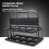 Collapsible 8-Hole Water Bottle Carrier Black 4