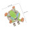 Magnetischer Golf Hutclip Form Mehrfarbig 2