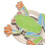 Magnetischer Golf Hutclip Form Mehrfarbig 5