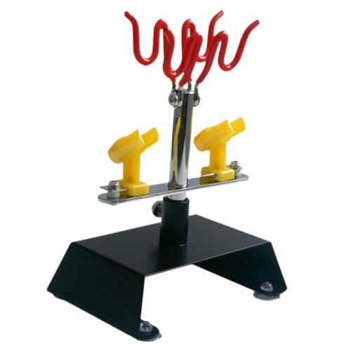 Tabletop Airbrush Holder Stand with Stable Support, Compact Design and Easy Tool Setup