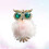 Auto Aromatherapie Diffuser Kattenkop Met Rhinestones En 6
