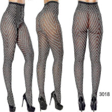 (style 18) 3 Pairs Lace Patterned Tights Fishnet Floral Stockings Small Hole Pattern Leggings Tights Net Pantyhose - Pengj