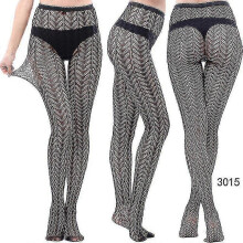 (style 15) 3 Pairs Lace Patterned Tights Fishnet Floral Stockings Small Hole Pattern Leggings Tights Net Pantyhose - Pengj