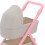 Puppenwagen Plastik Hohe Simulation Kinderwagen Grau 4