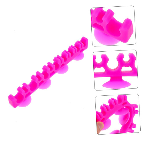 Silicone Makeup Brush Holder and Drying Rack with Flexible Grip, Space Saving Organizer Stand 2