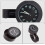 2Stk Mini Uhr Lenker Schwarz Aluminium 4
