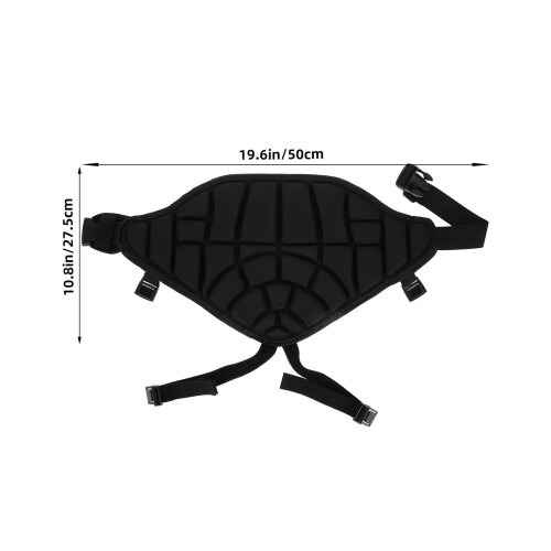 Schwarze Schutzpolster Für - Und Rollschuhe 1