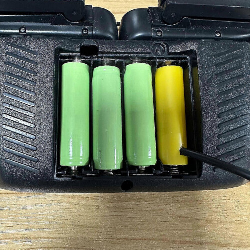 (1m) 6V AA Battery Eliminators USB Power Supply Replace 4x 1.5V AA with Switches 1