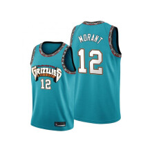 (M) Grizzlies Ja Morant 12 Basketball Jersey NBA Basketball Sport Jersey Child Aldult Sport Uniform