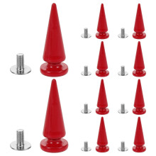 10Stk Stabile Nieten Schraubspitzen Für DIY Punk Accessoires
