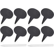 1Set Schiefer Käsemarker, -Labels Für Buffet, Schwarze Käsetafeln