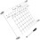 1Set Leichtes Acryl Whiteboard Mit Für Büro Und Küchenplaner 1