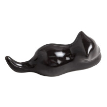 Ceramic Cat Calligraphy Brush Rest and Pen Holder Stand – Protects Tips, Reduces Desk Mess