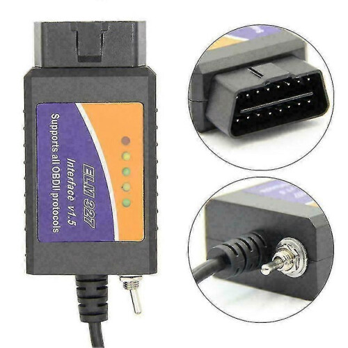 For Ford Forscan ELM327 USB Modified OBD2 Scanner V1.5 MS-CAN HS-CAN Code Reader Scanner - Dian 1
