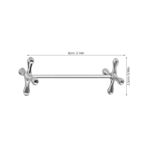 2Stk Metall Essstäbchenhalter Für Und 1