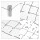 1Set Leichtes Acryl Whiteboard Mit Für Büro Und Küchenplaner 5