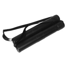2pcs Art Supply Tube Set, Adjustable Telescoping Poster Storage Tube for Artists, Graphite Finish