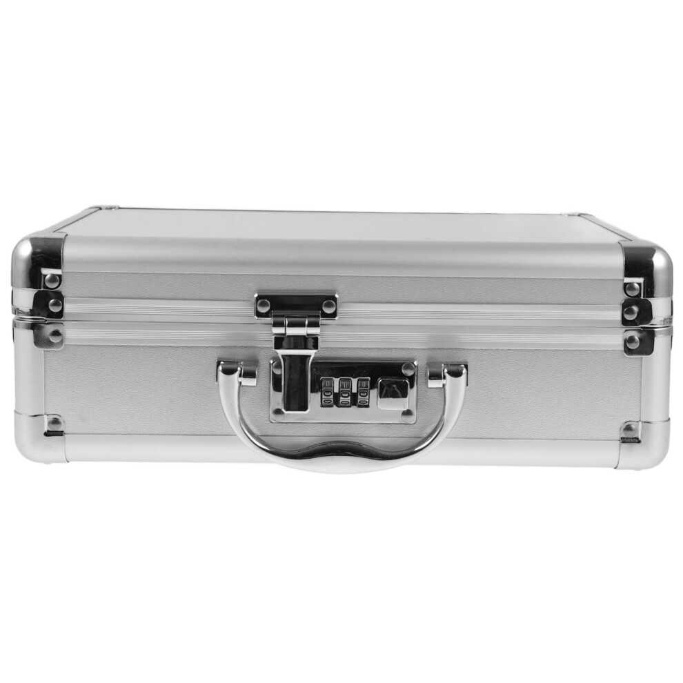Aluminum Tool Case With Secure Combination Lock, Durable Hard Shell, Compact Briefcase For Travel 9771547665335