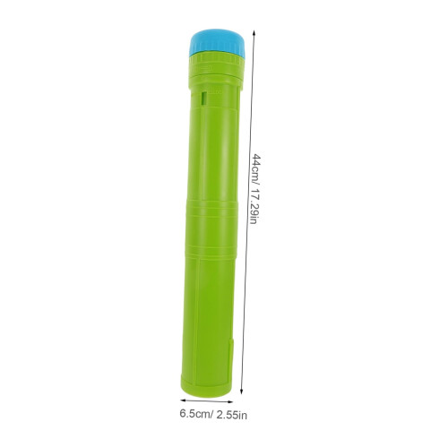 Adjustable Telescopic Art Tube for Drawings with Durable Protective Construction and Secure Closure 1