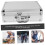 Aluminum Tool Case with Secure Combination Lock, Durable Hard Shell, Compact Briefcase for Travel 4