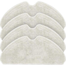 4 Pack Replacement Mop Pads for Dreame D10S, D10S PRO, D9 Max, F9 PRO Robot Vacuum Cleaner, Washable