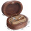 Mr & Mrs Walnut Wood Ring Box, Ring Box for Engagement Ring, Square Ring Box - DD 2
